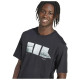 Adidas Ανδρική κοντομάνικη μπλούζα Lens Power of Three Graphic Tee